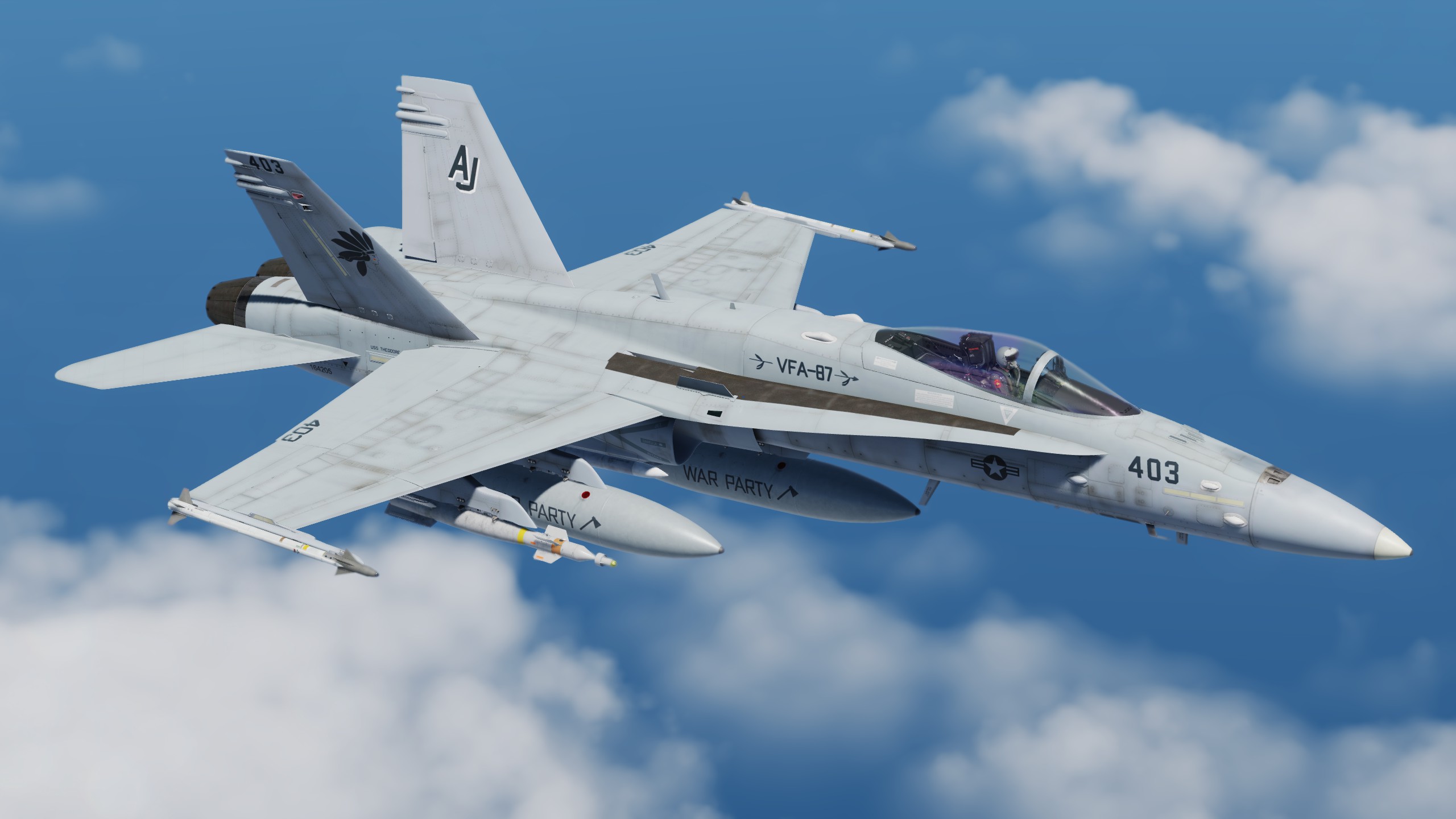 F/A-18C Hornet VFA-87 mid 2000s