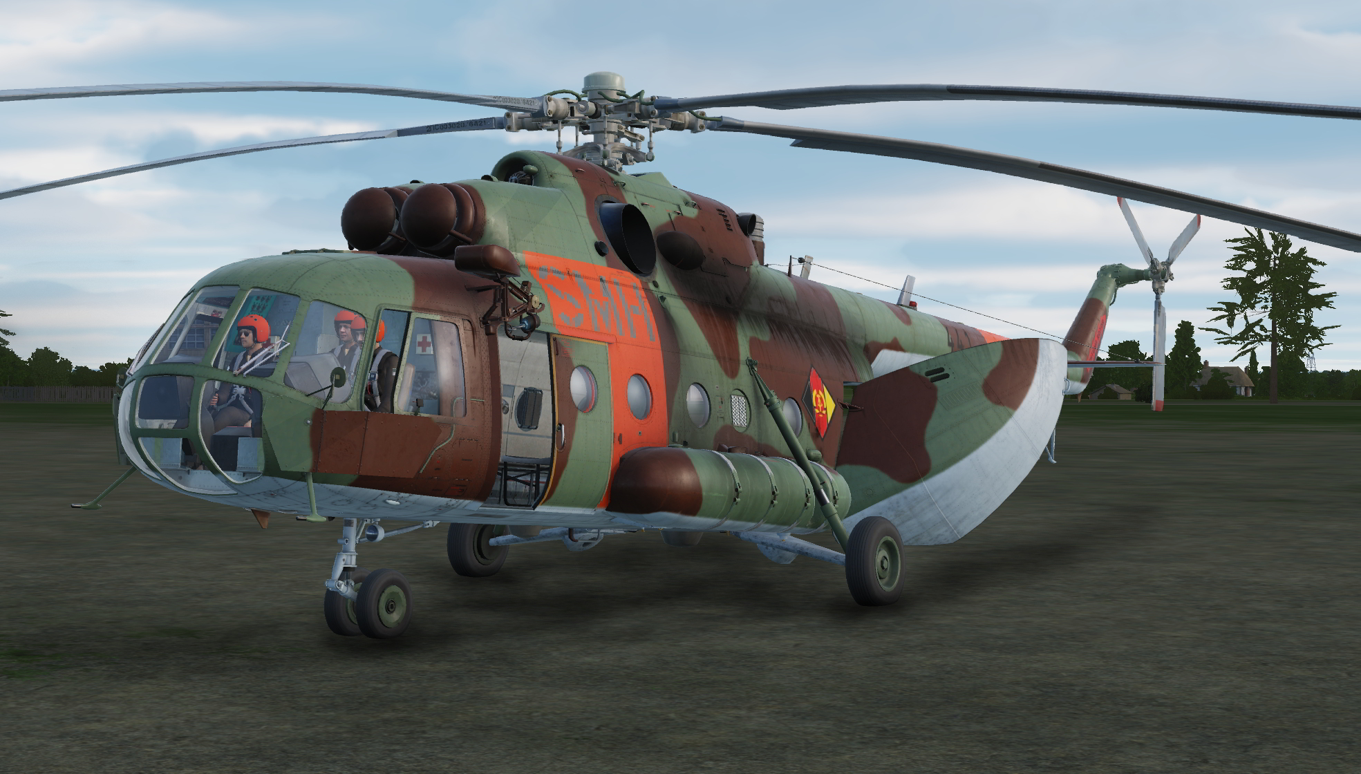 East German Mi-8 SAR