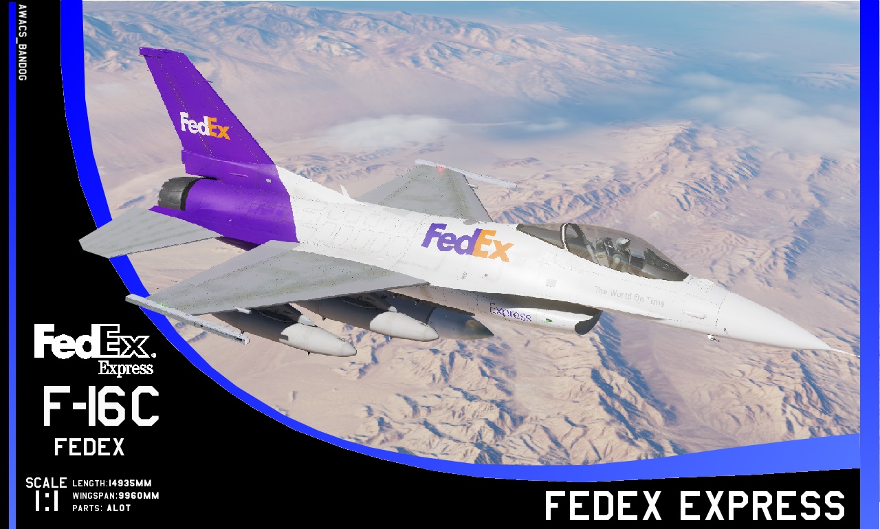 FedEx Express F-16C