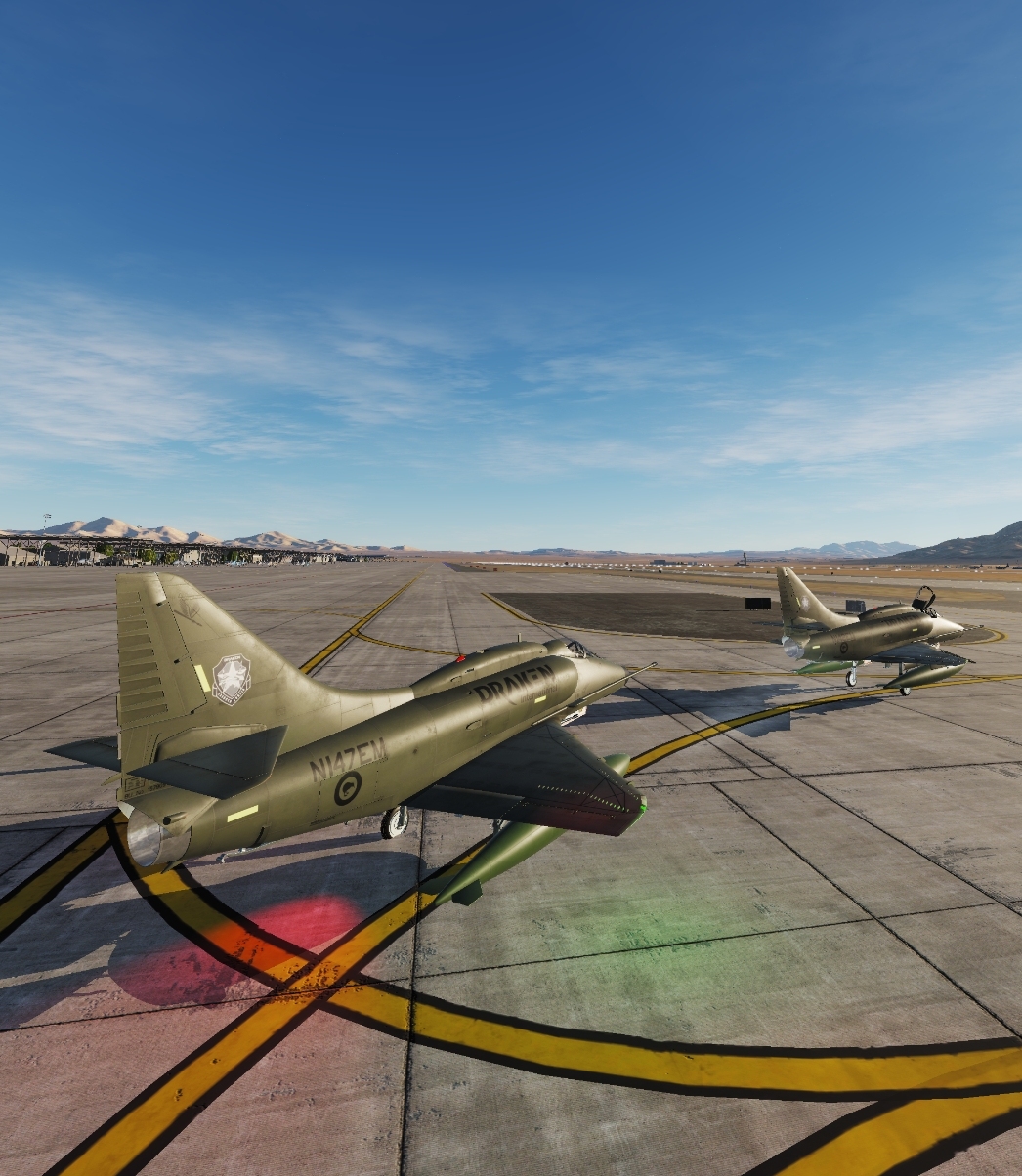 Draken Int'l A-4K Skyhawks