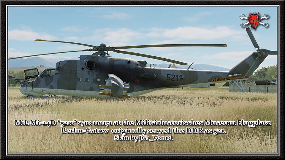 Mi-24D "5211" at the Military History Museum Berlin-Gatow