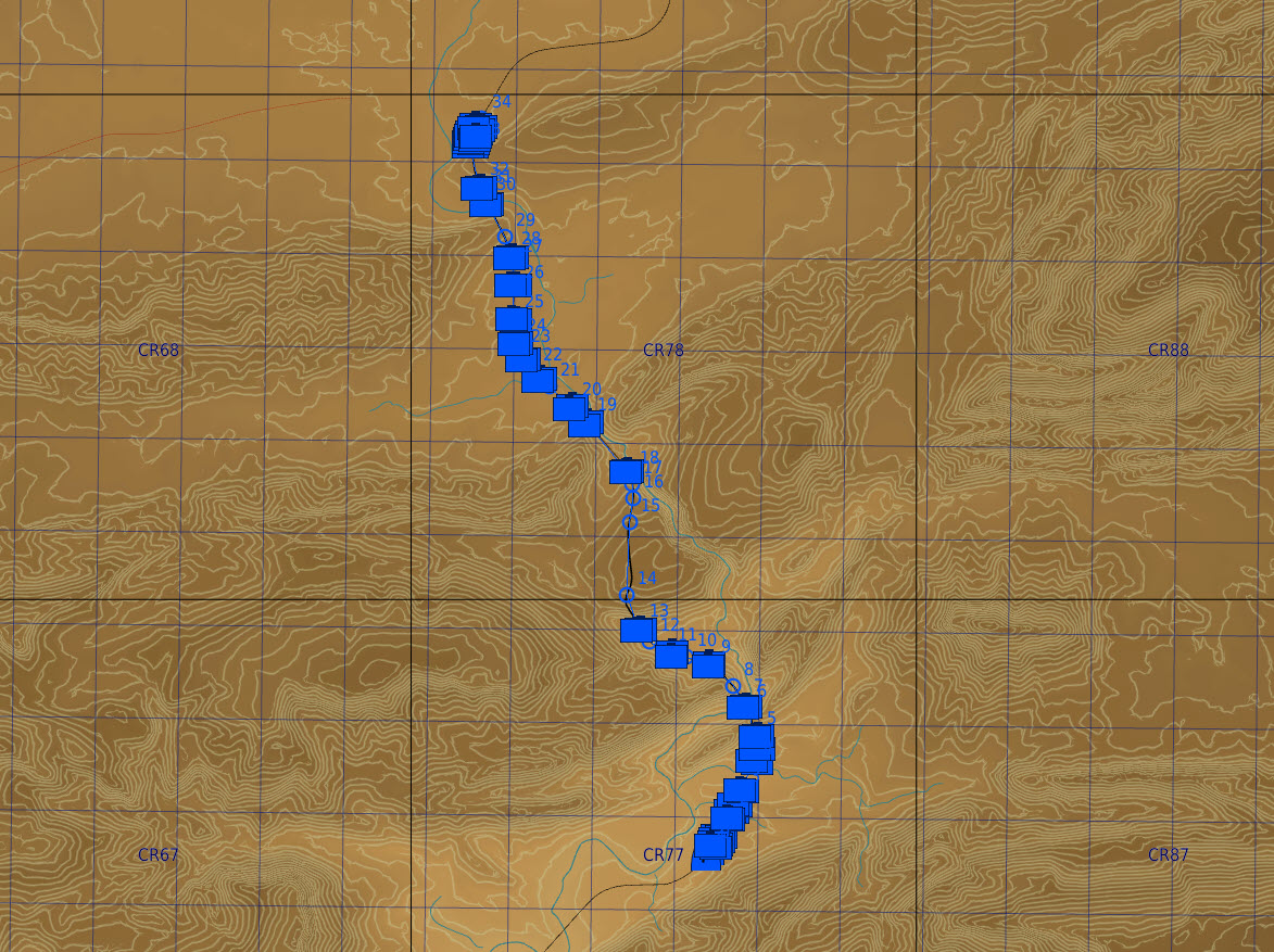 fly through 9 tunnels in Persian Gulf Map