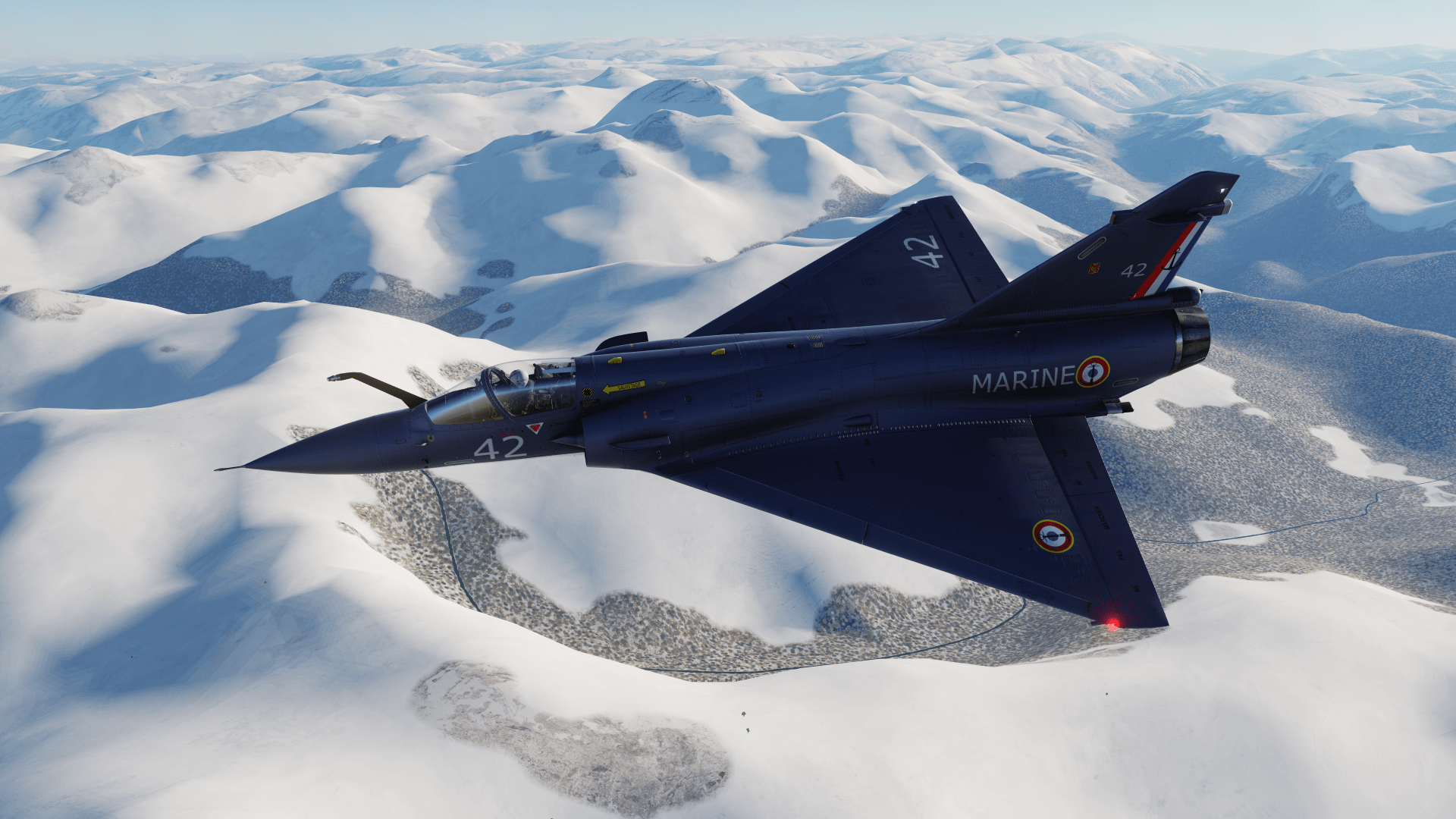 Mirage 2000C - Heritage Super-Etendard 11F