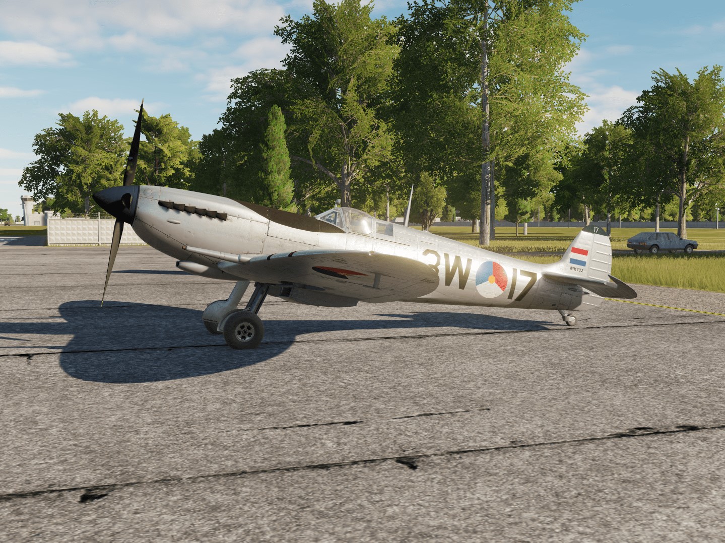 Spitfire IX MK.732 Stichting Koninklijke Luchtmacht Historische Vlucht