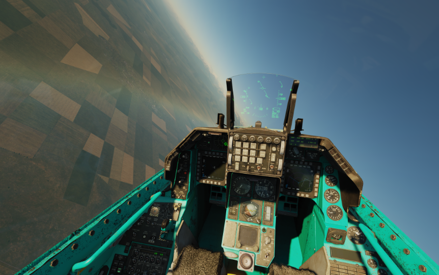 F-16 Cockpit but its a redfor jet