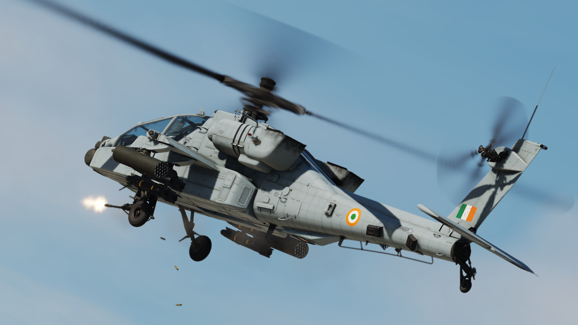 Indian Airforce Ah-64E Apache Livery
