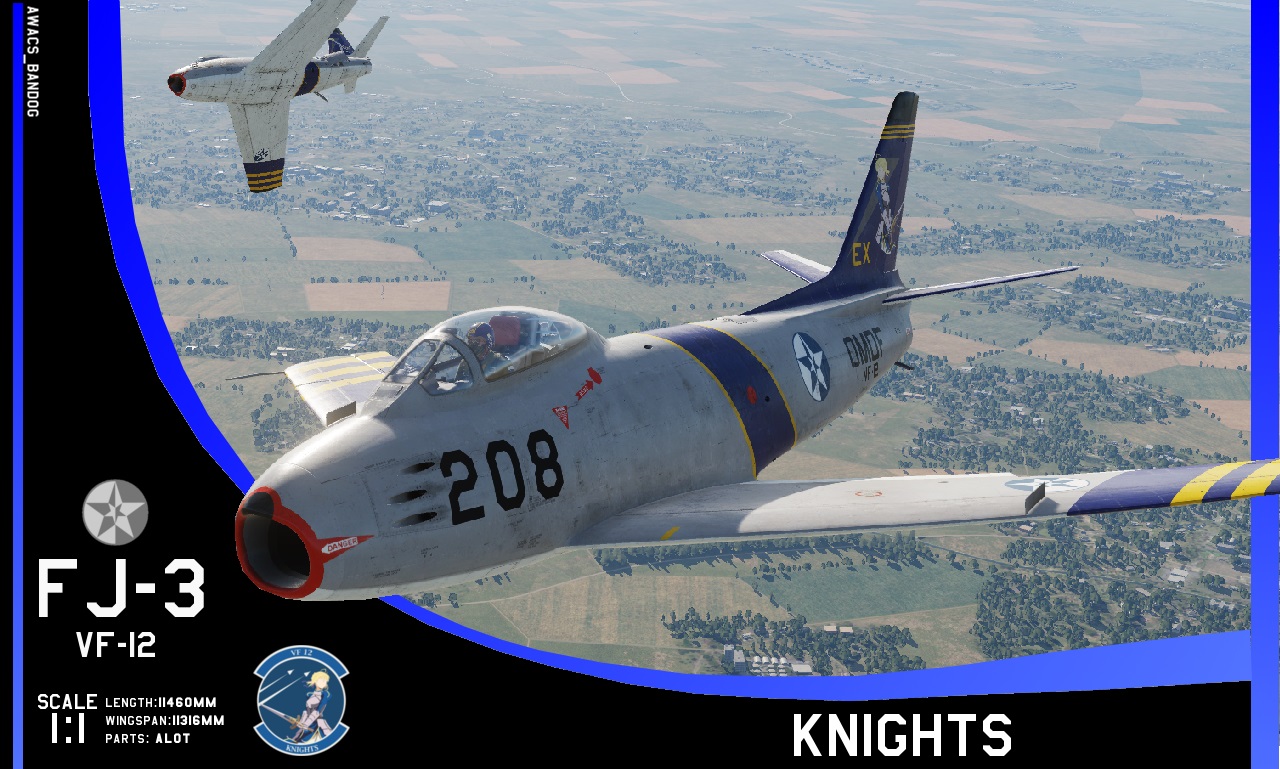 Ace Combat - VF-12 'Knights' FJ-3