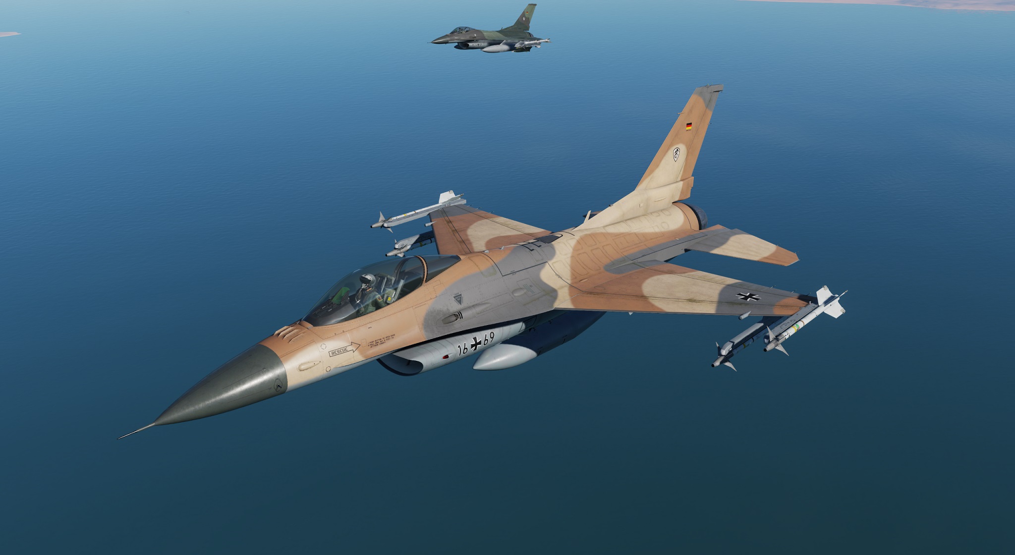 Vipers of the Luftwaffe Desert & Woodland Camo [fictional]