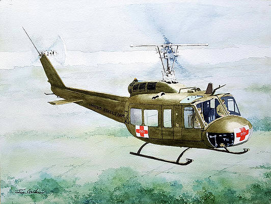Marianas Medevac - Single UH-1H Huey Mission