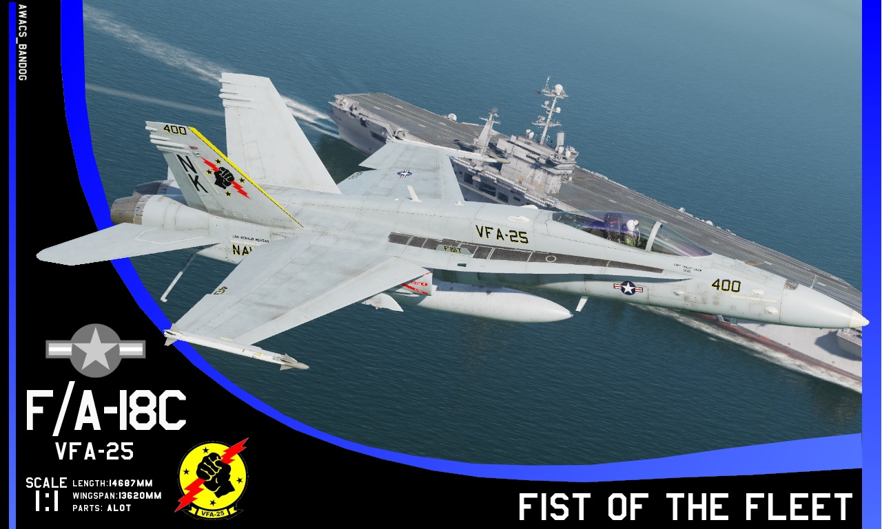 VFA-25 "Fist of the Fleet" CAG 2006