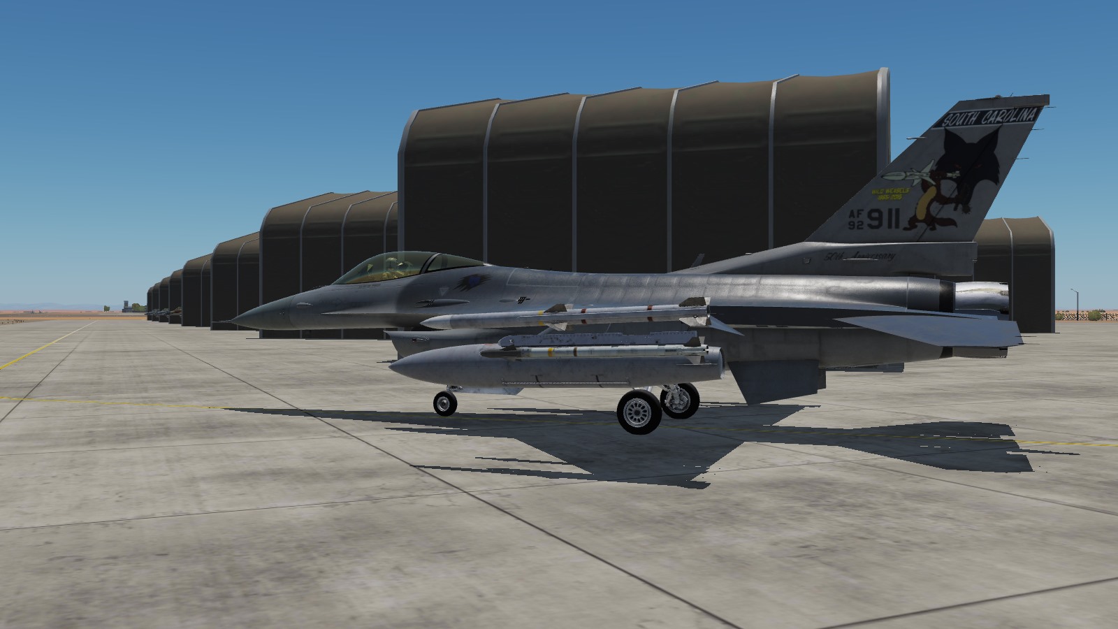 South Carolina 50th - 92-911  "Wild Weasel"