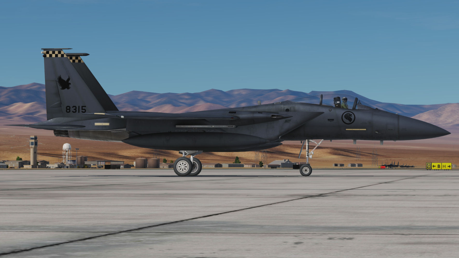 RSAF, 149th Squadron, 6x F15C ( fictional representing F-15SG's) Pack 1 of 3.