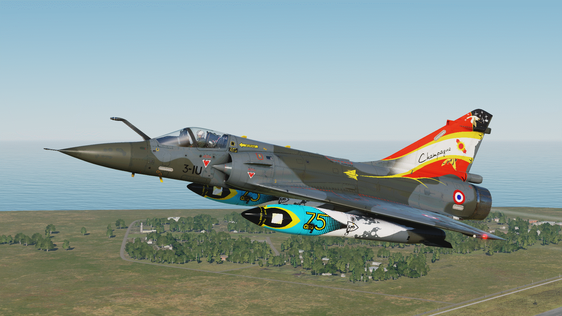 Couteau Delta Champagne 75ans