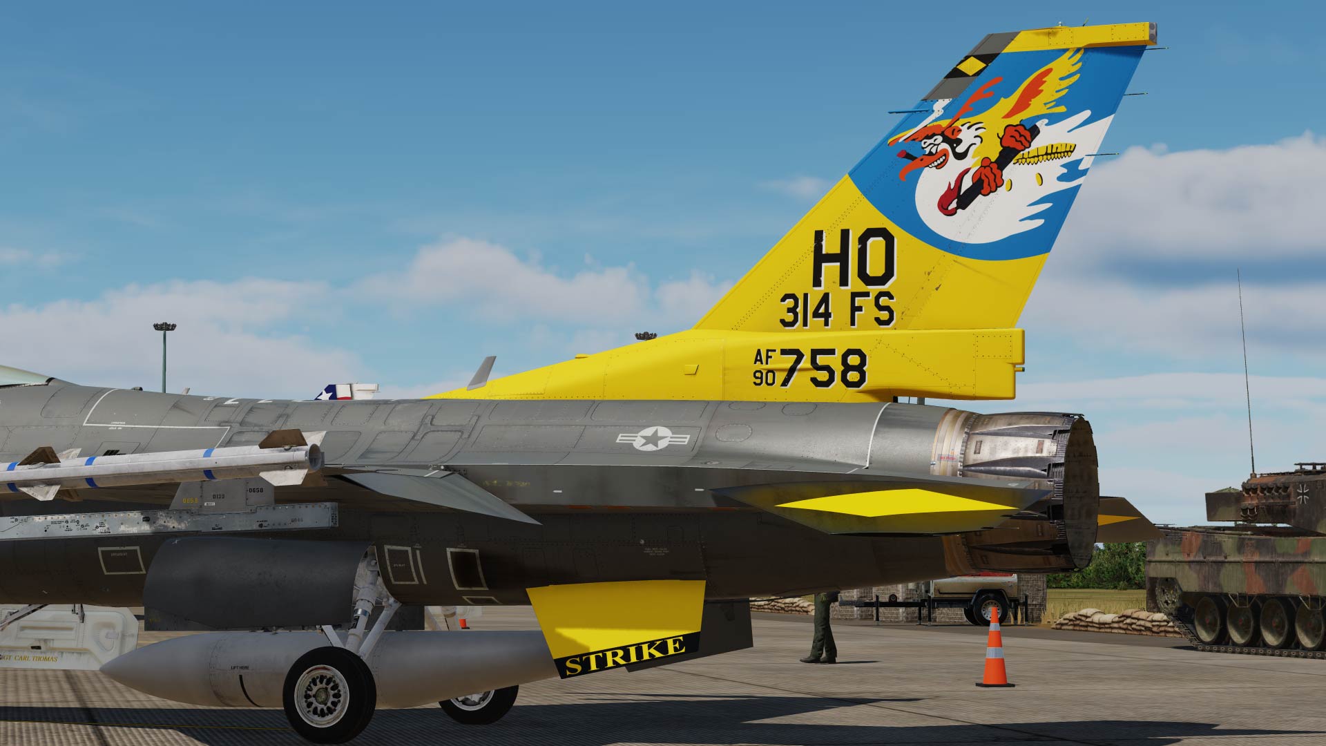 Holloman AFB 314th FS F16 Flagship HaveGlass V