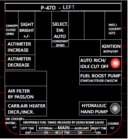 P-47D TF MFD Cougar Template. (update vs 1.1)