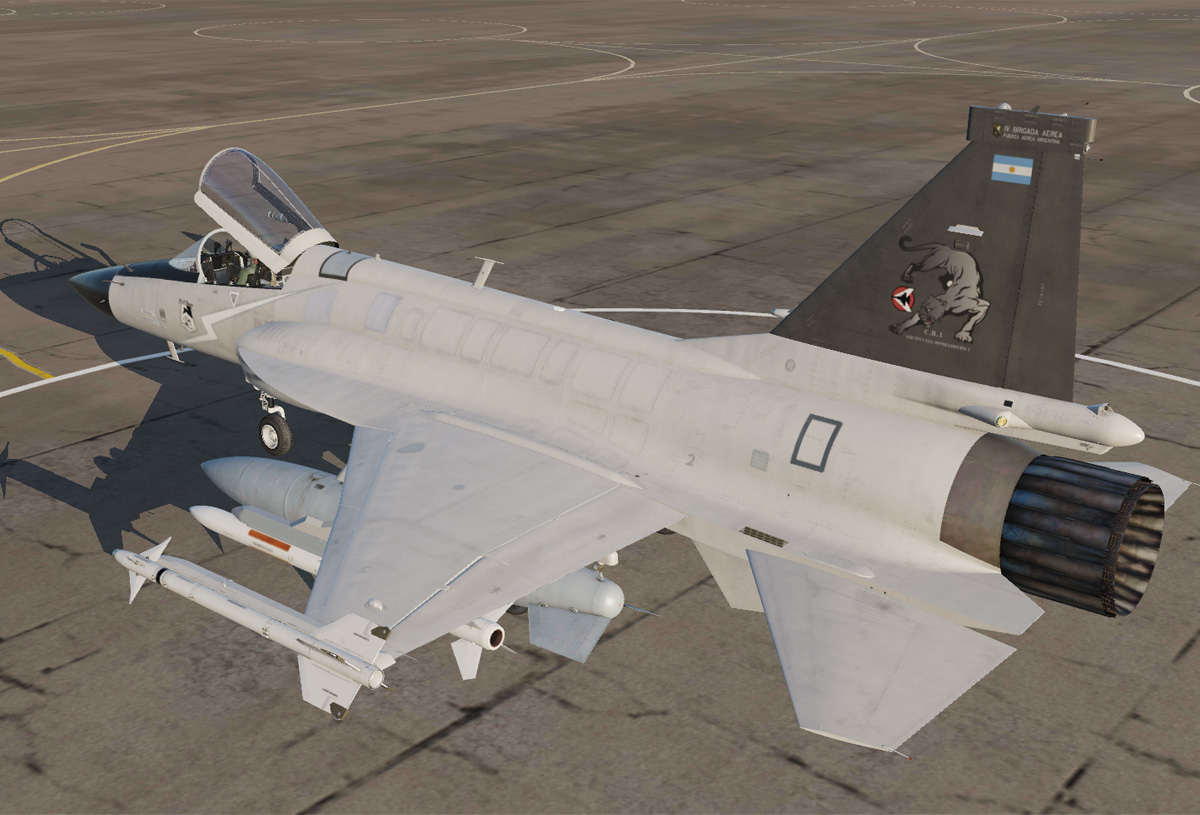 Grupo Caza Bombardero 1 Argentina (Fictional)