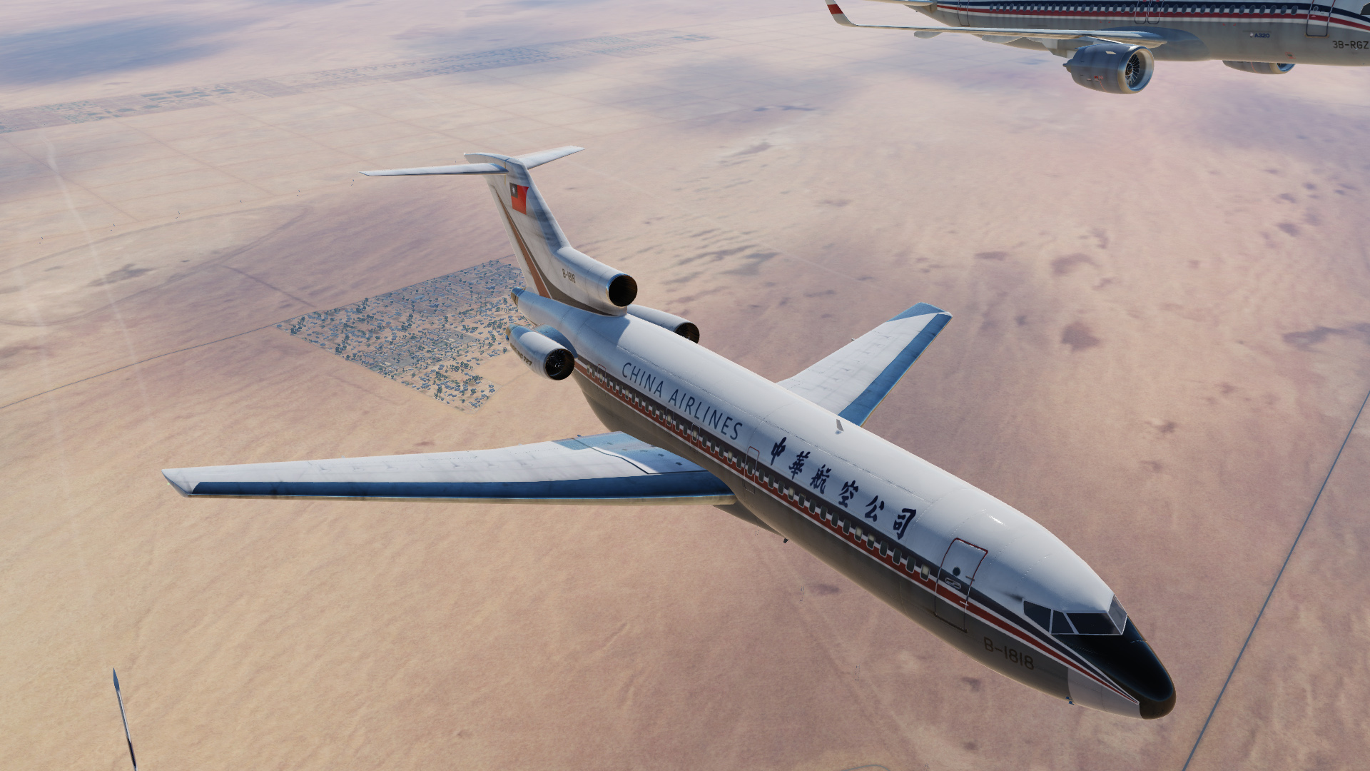 Civil Aircraft Mod Boeing 727 China Airlines Livery v1.1