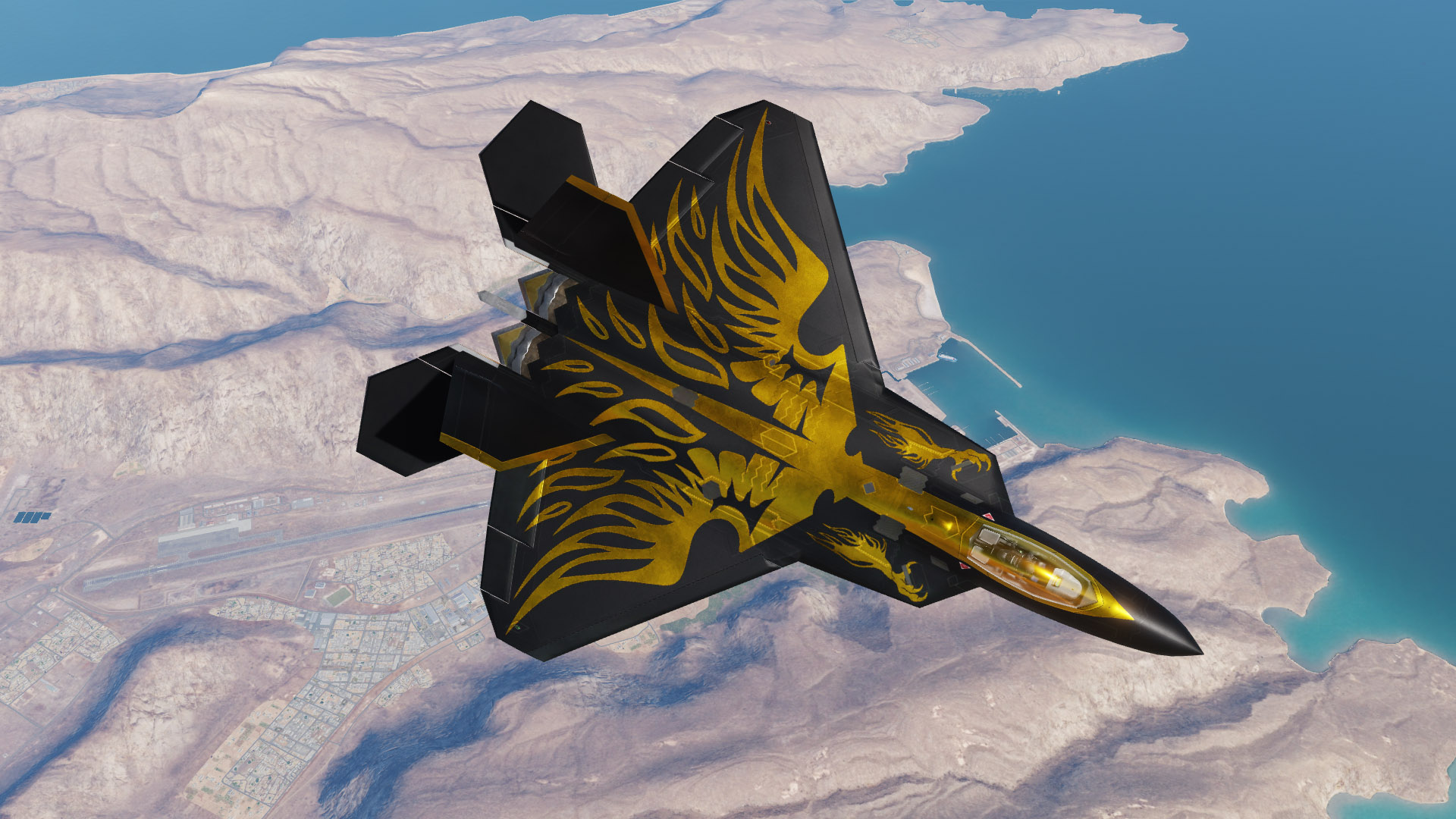104th Phoenix "Apex Predator" for F-22a by Grinnelli.