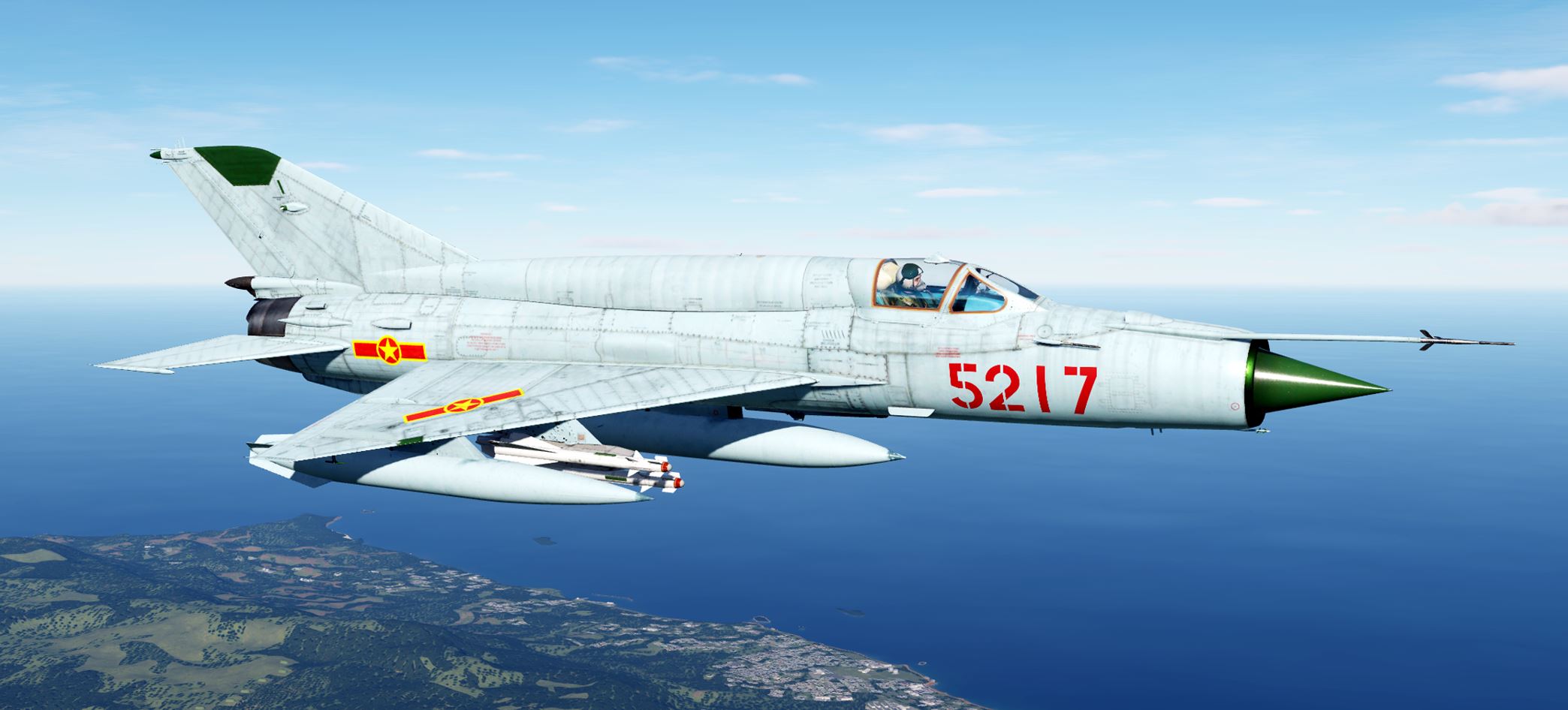 Vietnam People's Air Force MIG-21bis Modern Skins Pack