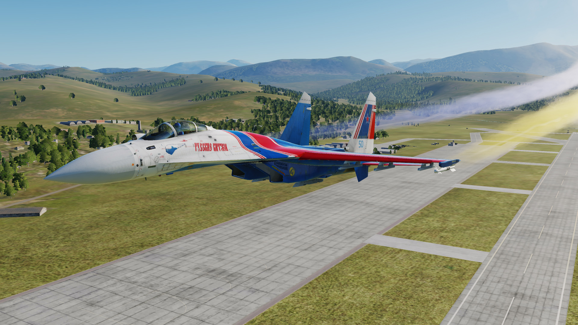 Скин Su-35 Русские Витязи