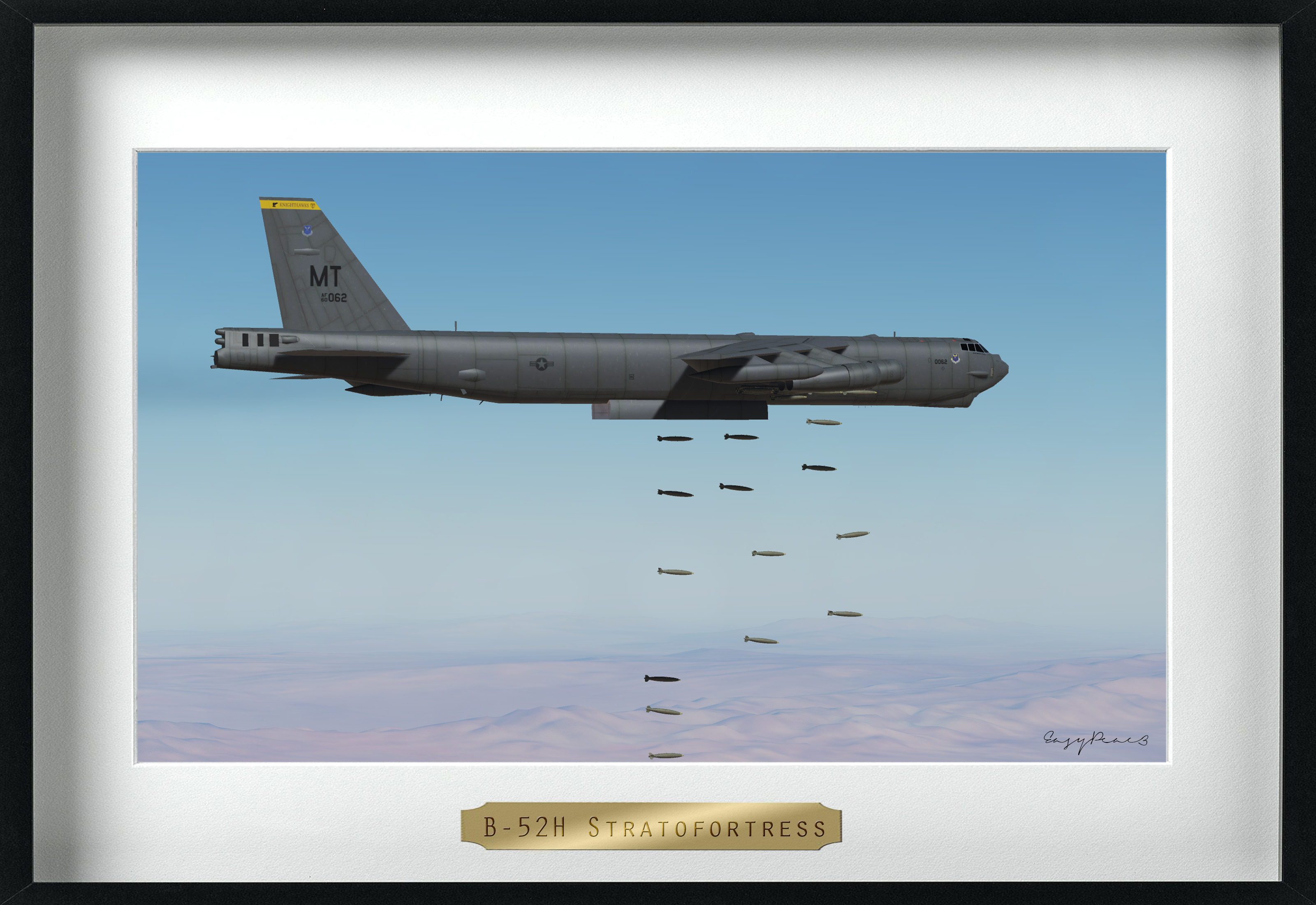 B-52H Stratofortress - SIMPLE NEW TEXTURES & LAYERED PSD