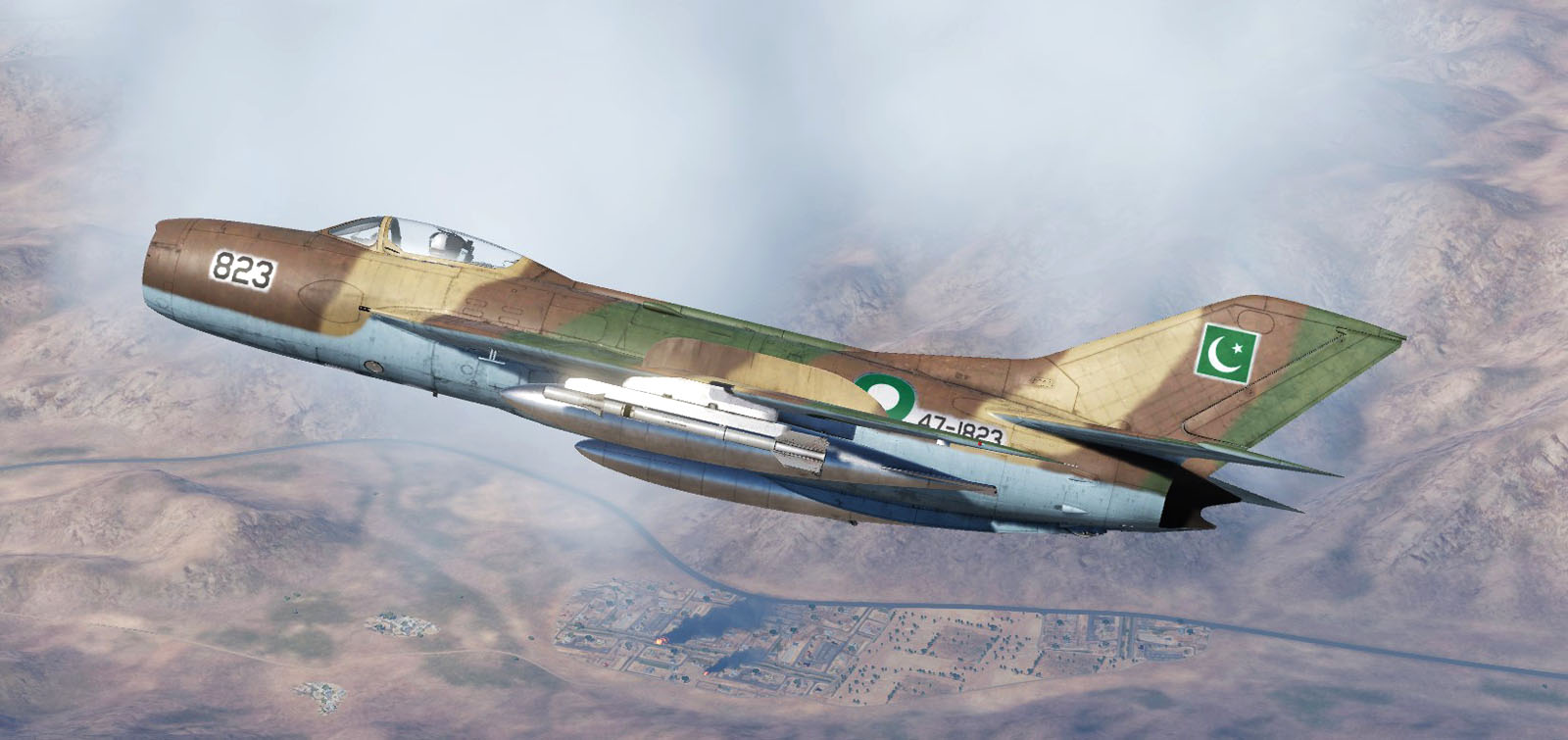 MiG-19/Shenyang F-6 Pakistan Air Force 25 Squadron "Eagles" 1971