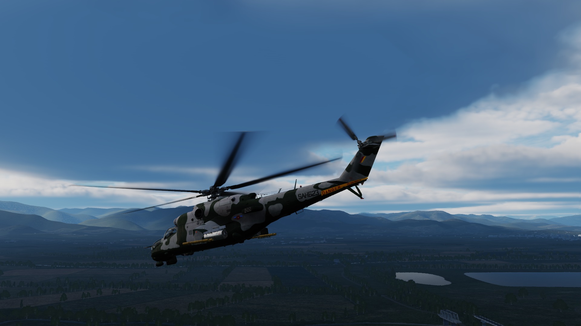 Mi-24P Sri Lanka Airforce Livery