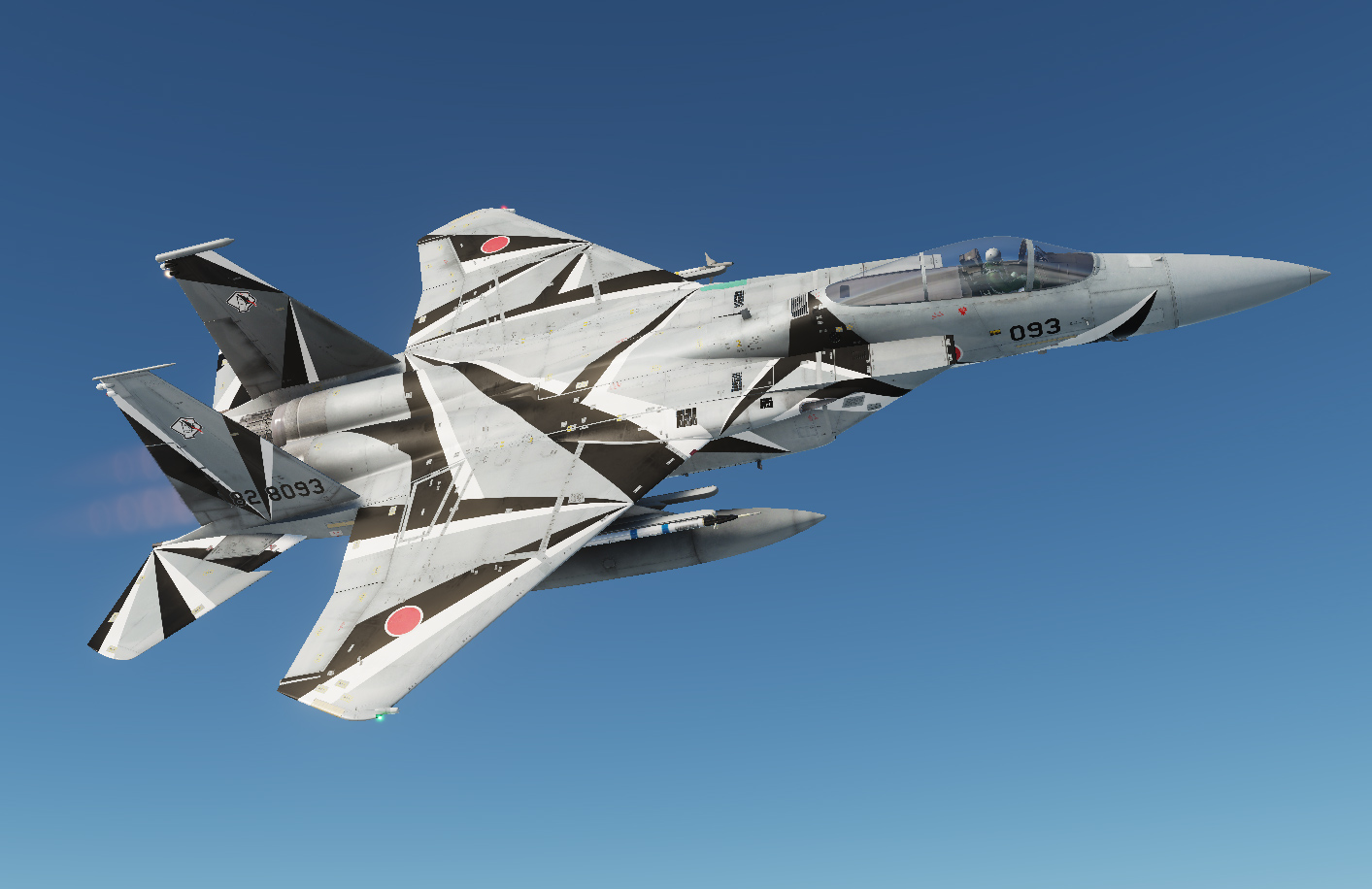 JASDF F-15DJ AGGRESSOR 82-8093 {Fictional}