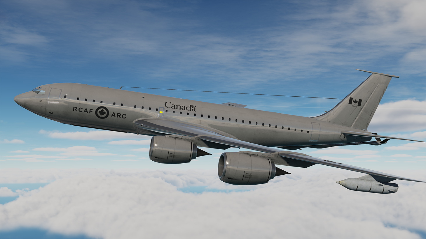 CC-150 Polaris Canadian Tanker 2018 Color Scheme for KC-135MPRS