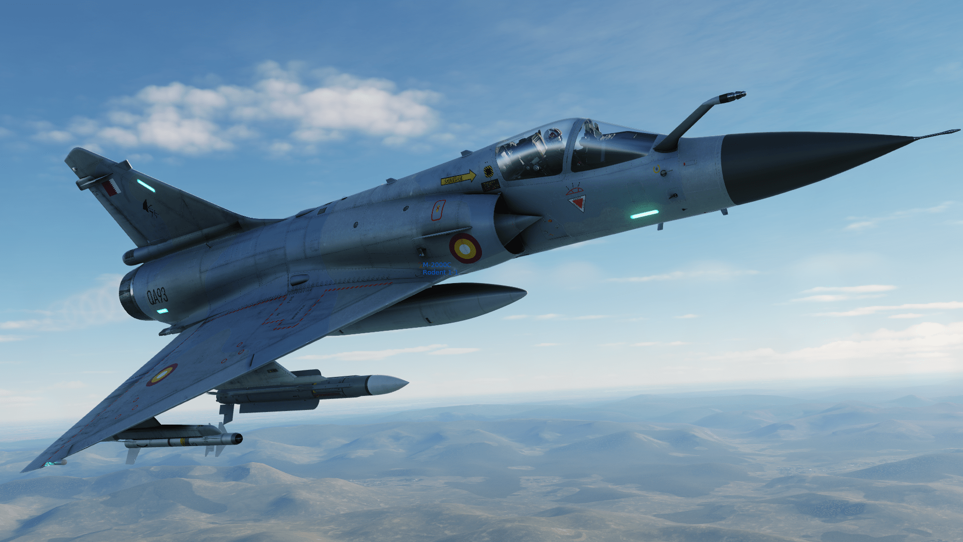 Qatar Emiri Air Force, 7th Air Superiority Squadron - M2000C