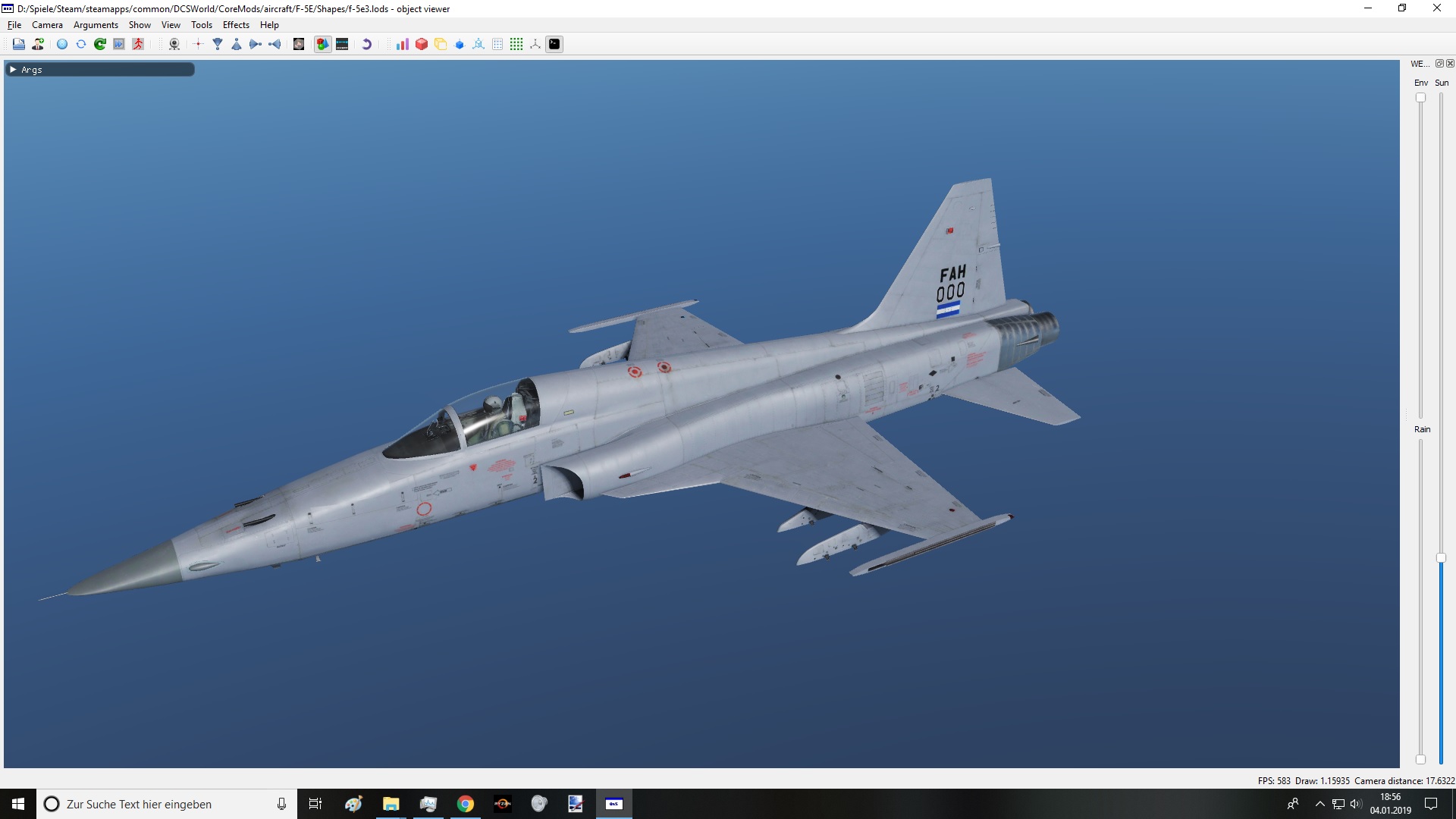 F-5E Honduras Air Force 