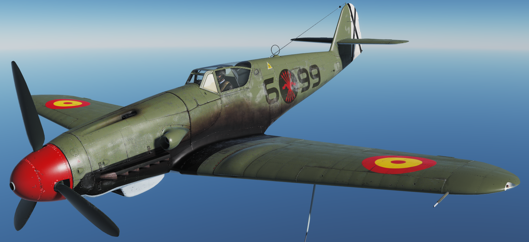 Bf-109 Spanish 699