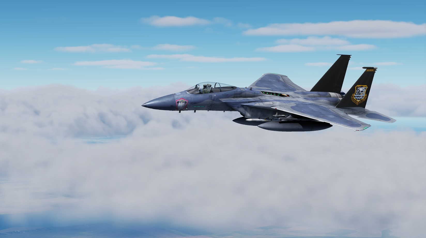 493rd Lakenheath anniversary jet "Last eagles in europe" F-15C
