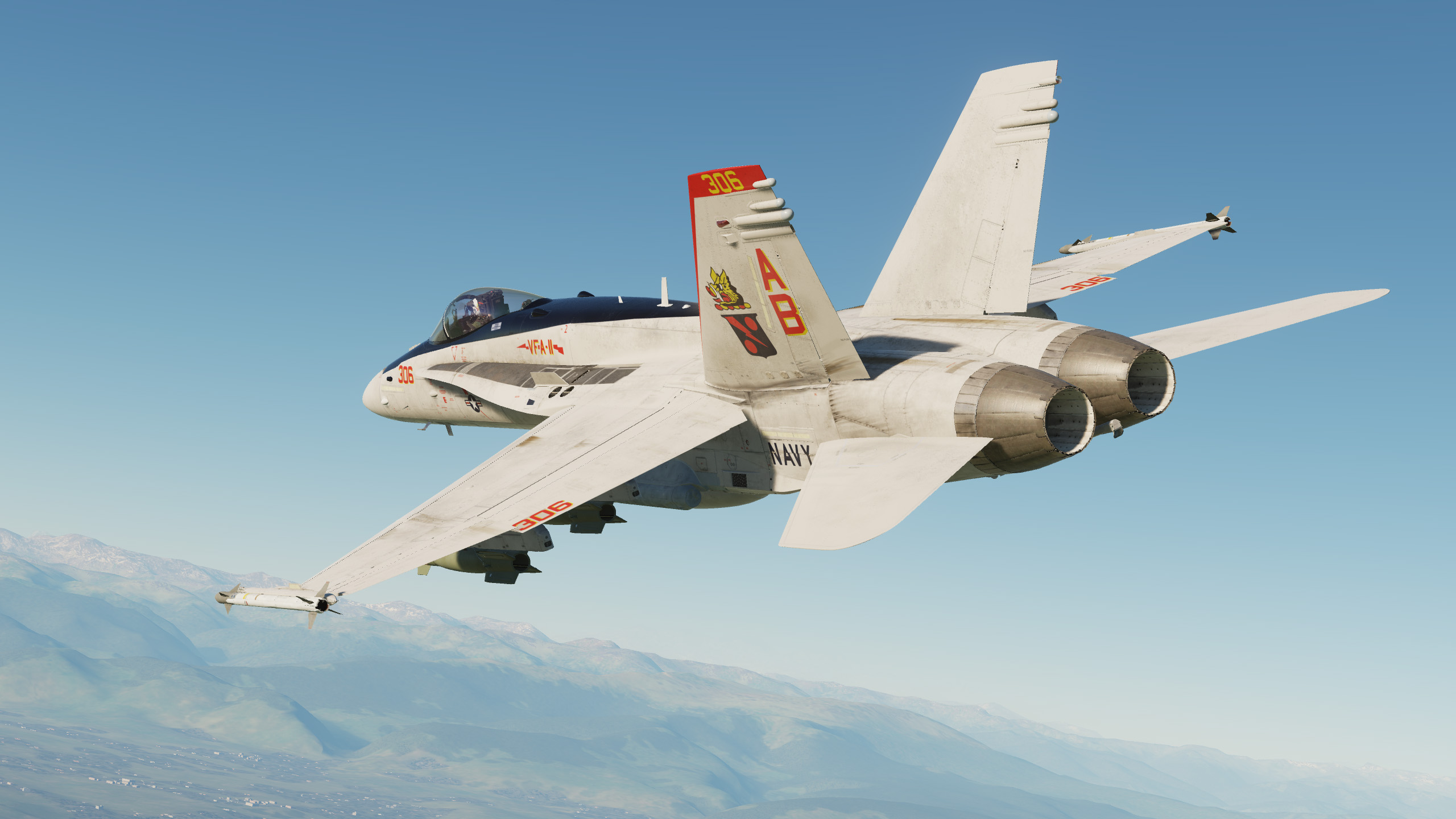VFA-11 101 Legacy Hornet Livery