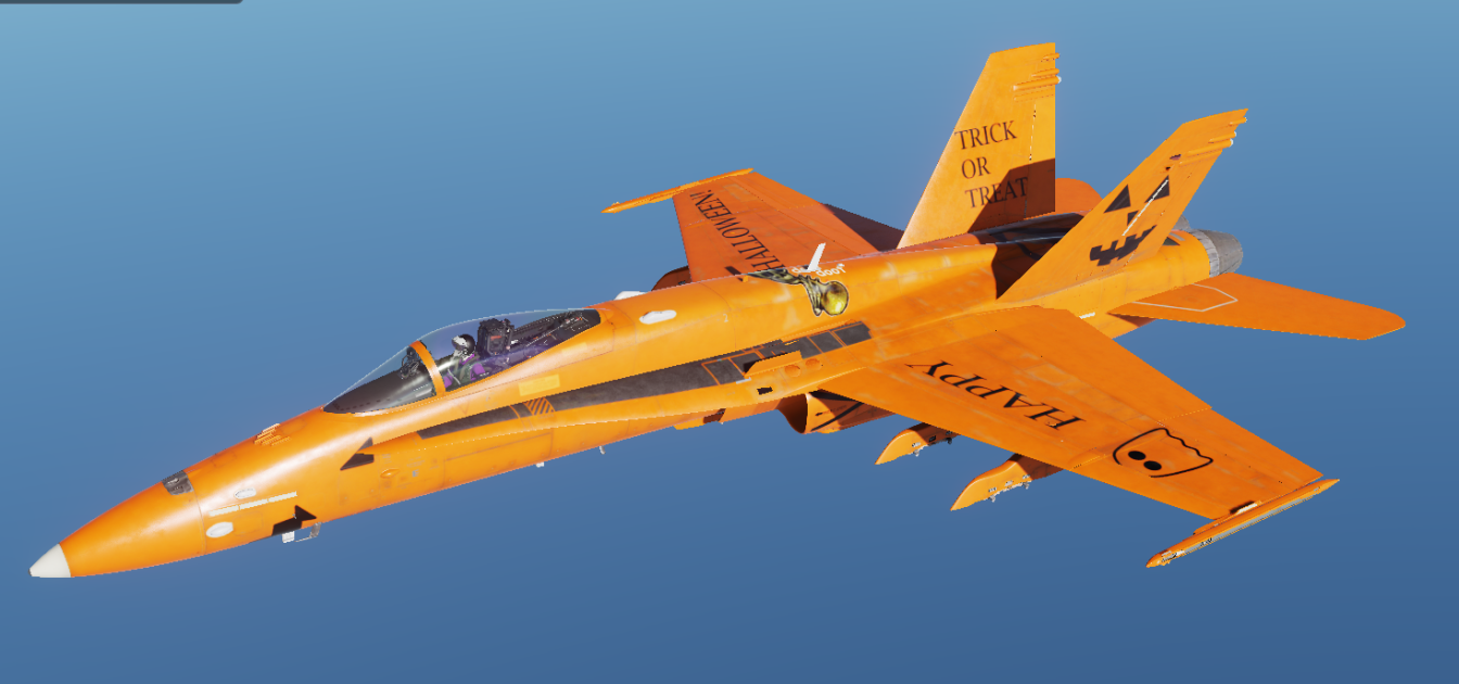 F/A-18 Halloween Livery