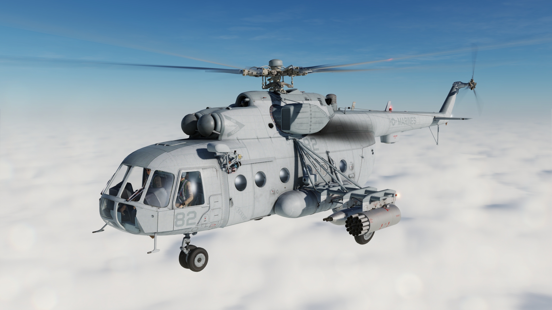 Mi-8MTV2 USMC Grey