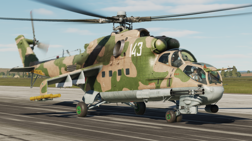 Bulgarian Air Force Mi-24V 143