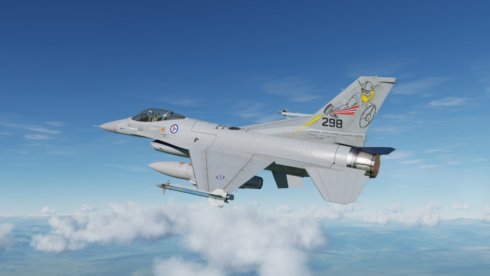 F-16C - RNoAF - 298 - FLO