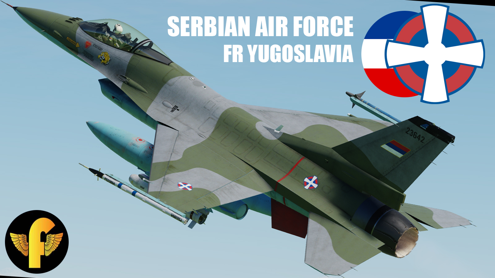 F-16C Viper Serbian Air Force / FR Yugoslavia 241. lbae Fictive #1