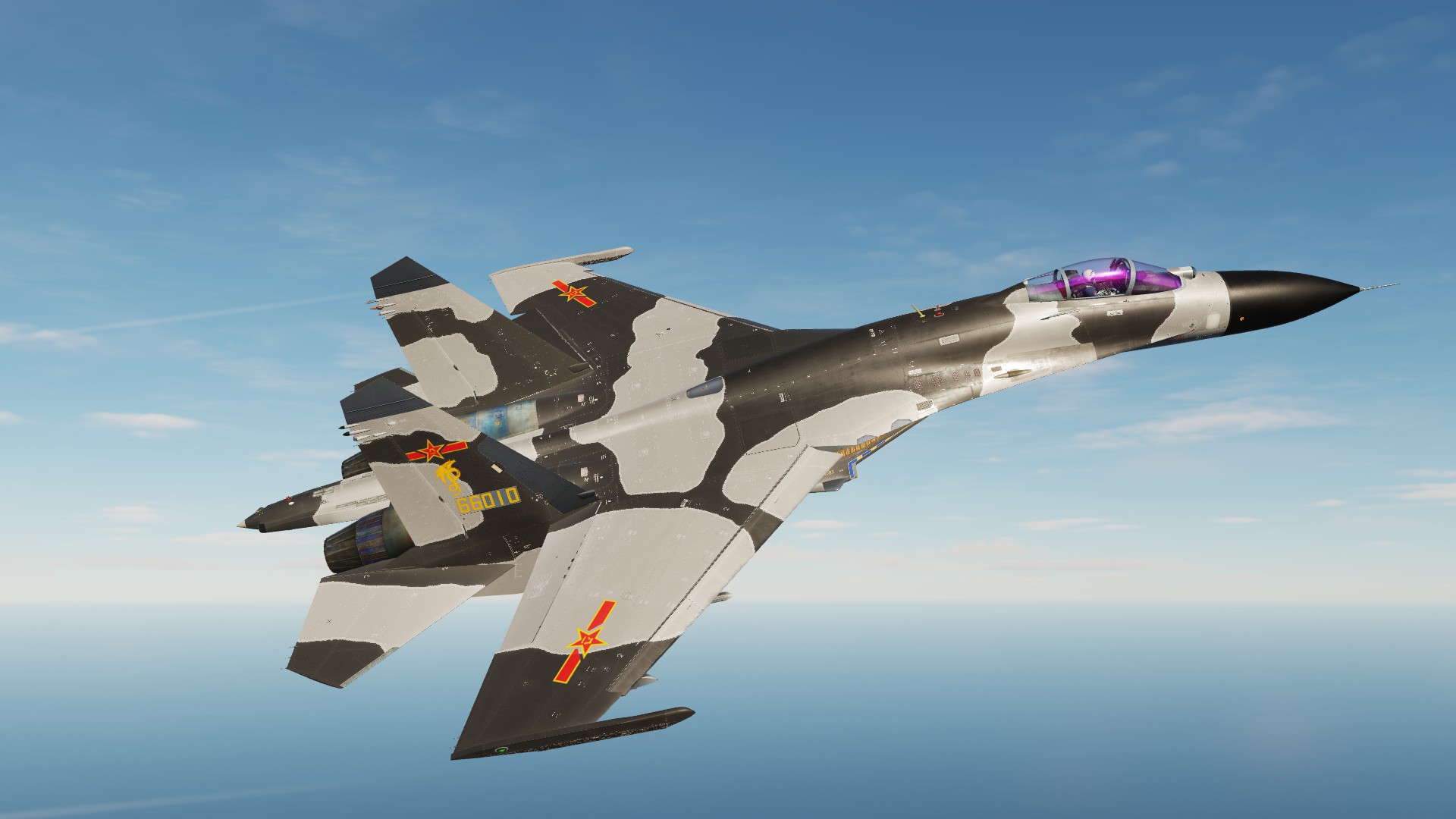 J-11A PLAAF Snow Camo (fictional)