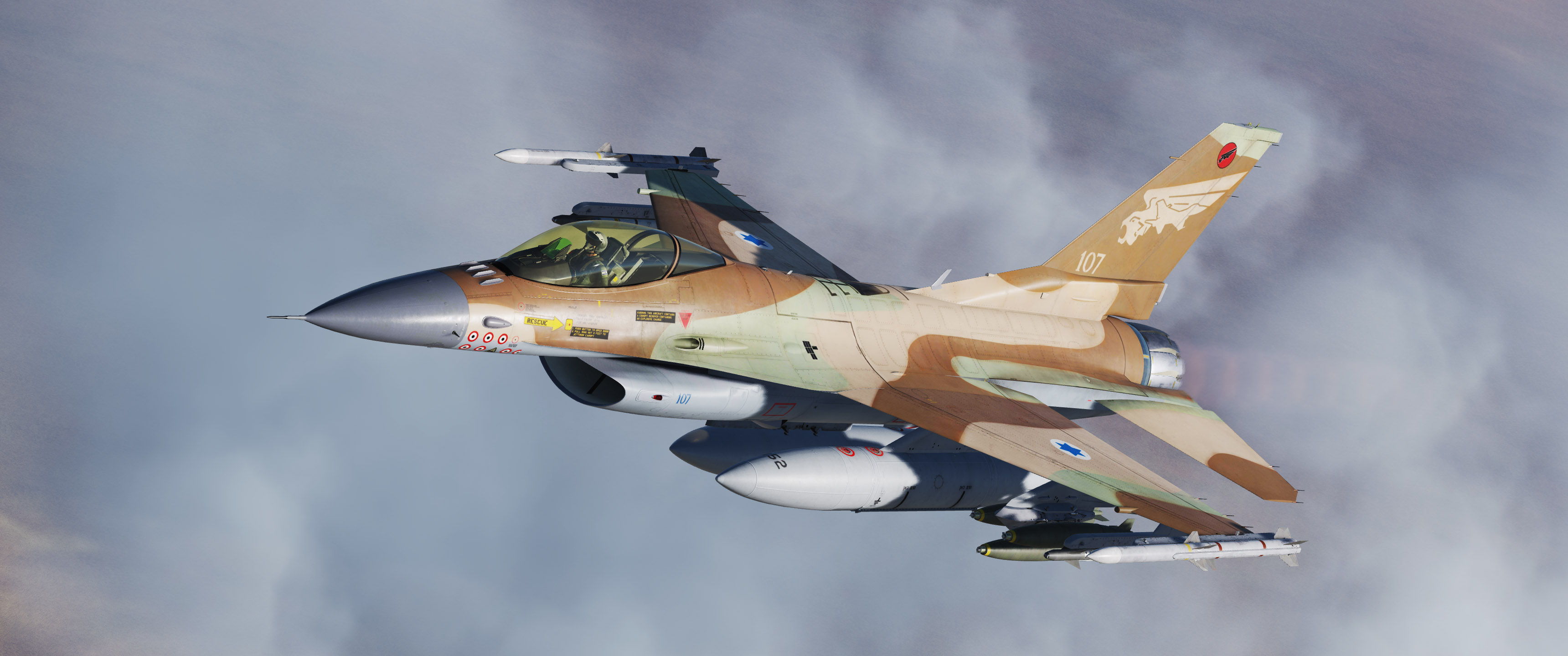 [UPDATED] IAF "netz" 107 - 116 squadron and F16C Barak - 101 squadron
