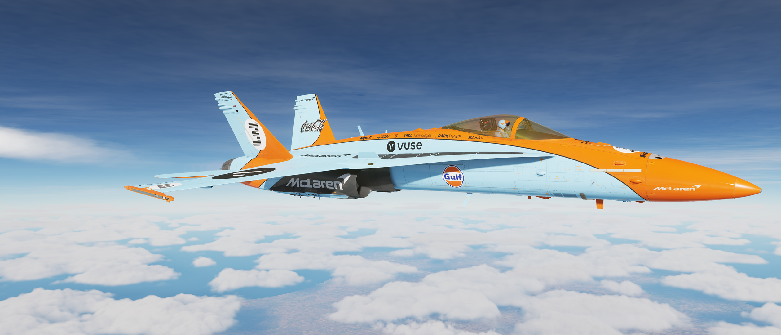 F-18 Racing Livery: McLaren Gulf