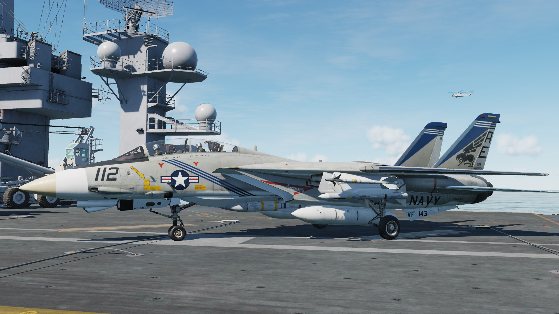 F-14A VF-143 Puking Dogs 1976