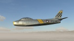 F-86 Sabre Major C. Saville - The Hunters
