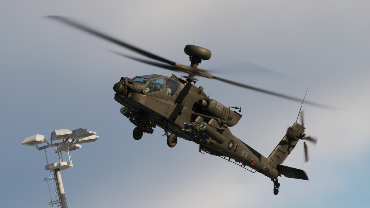 Republic of China Army (Taiwanese Army) AH-64E Liveries Pack (Version 8.0)