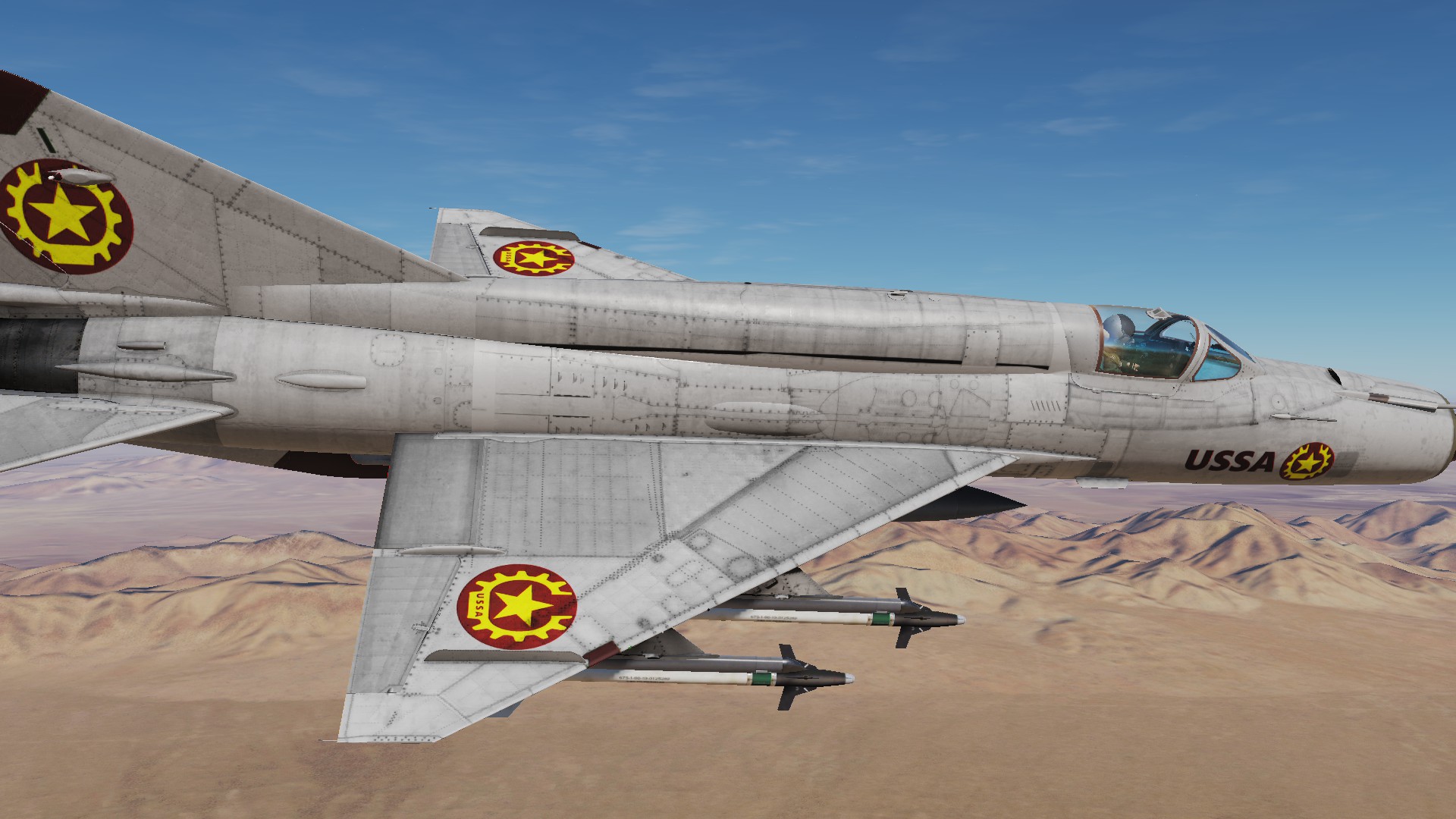 USSA F-110D Livery for MiG-21bis