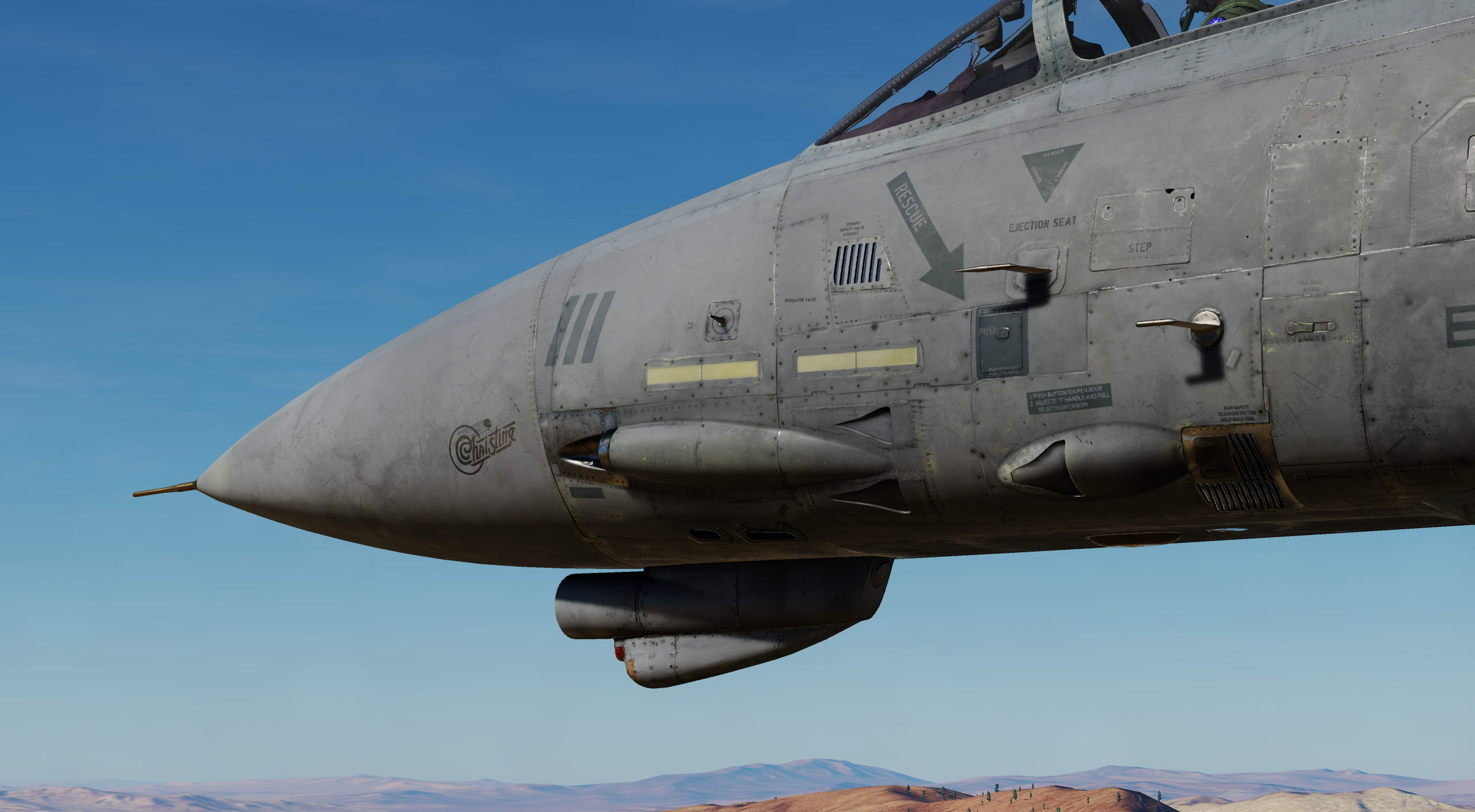 F-14 Tomcat VF-31 Tomcatters 2006 "Christine"