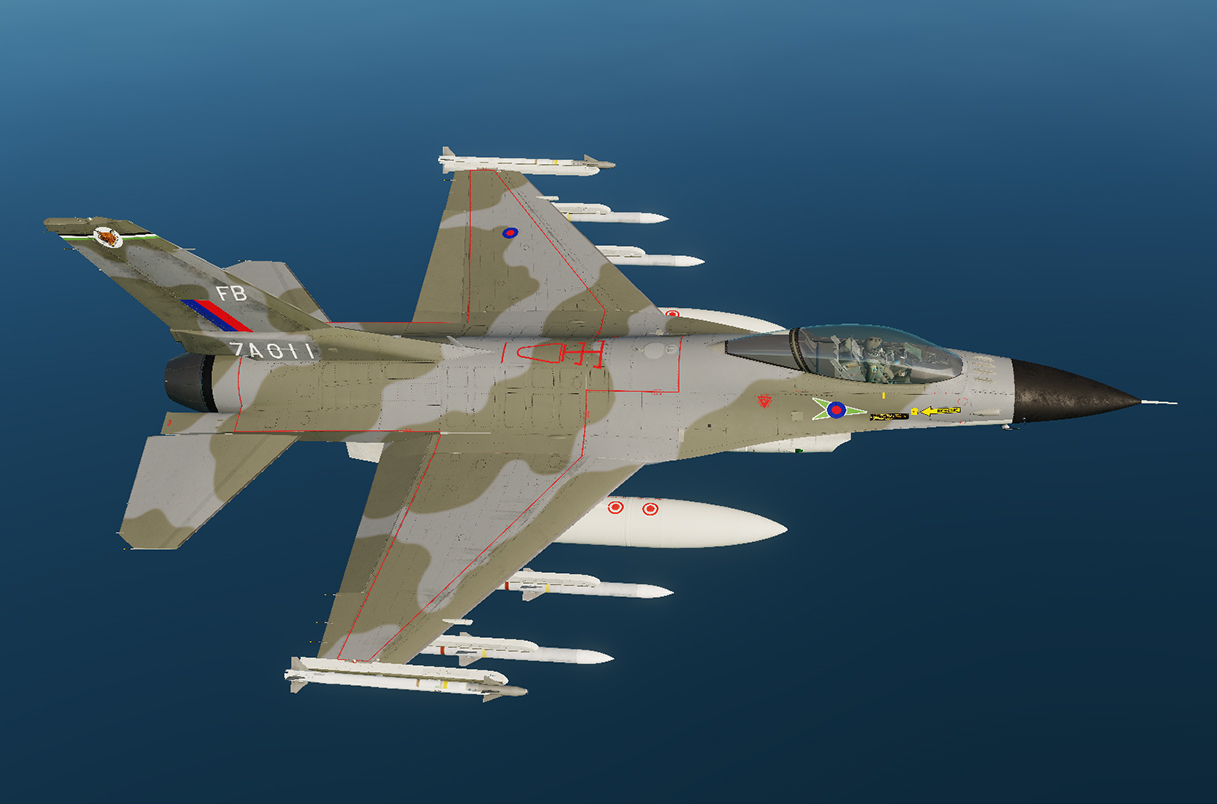 Fictional RAF 12 sqn 70s camo 