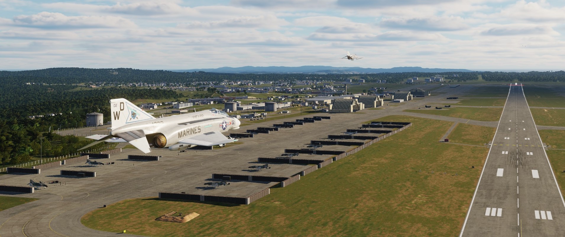 Test mission for the VSN F-4 B&C over the Marianas