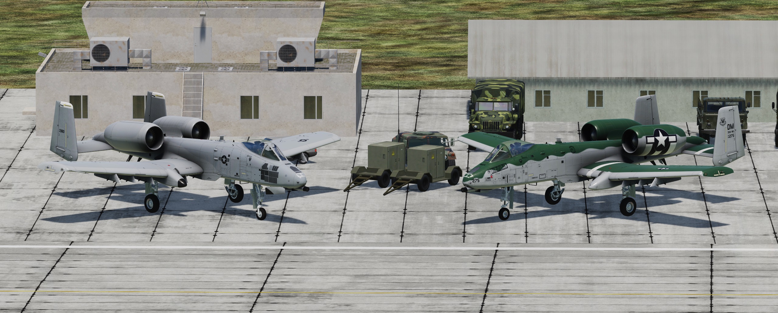 355th FW Davis Monthan AFB, Unit 80-0275 & 81-0980: A-10C Thunderbolt II Demonstration Team 2020